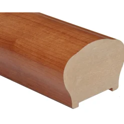 Corrimano sagomato mdf ciliegio 62 mm x 45 mm