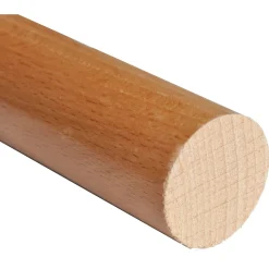 Corrimano tondo faggio massello Ø 5 cm