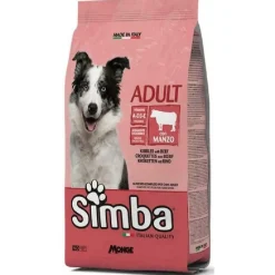 Crocchette per cani Simba Adult al manzo 10 kg
