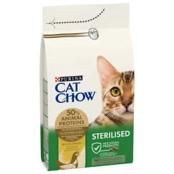 Crocchette per gatti sterilizzati con pollo Purina Purina Cat Chow 1,5 kg