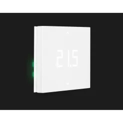Cronotermostato Smart Home WiFi Vimar riscaldamento e clima da parete bianco