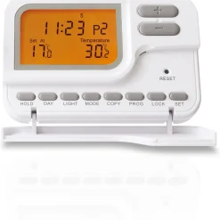 Cronotermostato digitale settimanale Smart Home con antigelo