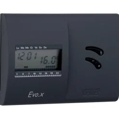 Cronotermostato Smart Home digitale settimanale Vemer Evo.X da parete a batterie