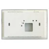 Cronotermostato Smart Home digitale settimanale Vemer Evo-X da parete bianco