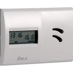 Cronotermostato Smart Home digitale Vemer Evo-X da parete bianco