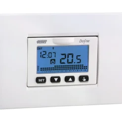 Cronotermostato Smart Home settimanale Vemer Dafne da incasso a batterie