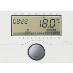 Cronotermostato Smart Home Vimar da parete a batteria bianco