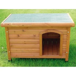 Cuccia per cani in legno Shelter taglia S 85x57x58 cm