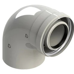 Curva universale coassiale 90°