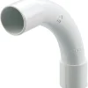 Curva a 90° per tubi rigidi Ø 20 mm IP40 grigia