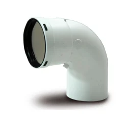 Curva 90° M/F Ø80 PP bianco