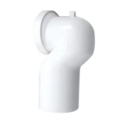 Curva tecnica Ideal Standard regolabile da 120 a 150 mm per vaso quarzo f.muro t
