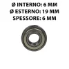 Cuscinetti a sfera rigidi misura 6x19x6 mm 2 pz