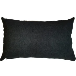 Cuscino arredo Roma grigio scuro 30 x 50 cm