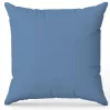 Cuscino bombato Londra azzurro 70 x 70 cm