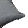 Cuscino bombato rettangolare 60x40 cm grigio