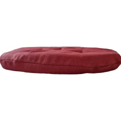Cuscino coprisedia tondo Ø 40 cm bordeaux