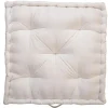 Cuscino da pavimento Futon colore avorio 40x40 cm