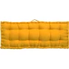 Cuscino da pavimento Futon colore giallo 40x120 cm