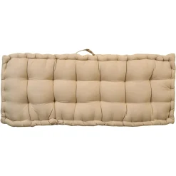Cuscino da pavimento Futon colore tofu 40x120 cm