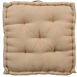 Cuscino da pavimento Futon colore tofu 60x60 cm