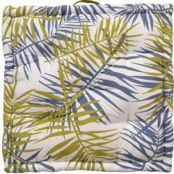 Cuscino da pavimento Futon fantasia foglie 60x60 cm