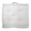 Cuscino da pavimento lino 45x45x10 cm