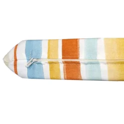 Cuscino dondolo 4 posti riga arancio