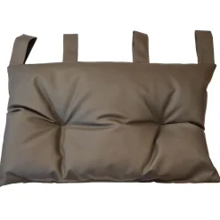 Cuscino per testiera letto 70x45 cm grigio