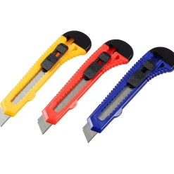 Cutter universali 18 mm 10 pz assortiti