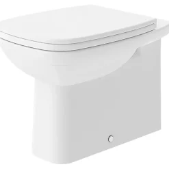 D-code vaso a pavimento filo parete bianco