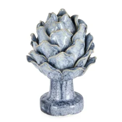 Decorazione pigna Masami 19,5 cm azzurro