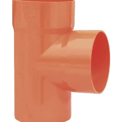 Derivazione in PVC arancione 87° Ø 80 mm