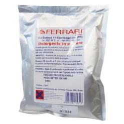 Detergente in polvere per attrezzature uso alimentare 200 g