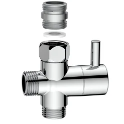 Deviatore universale cromo