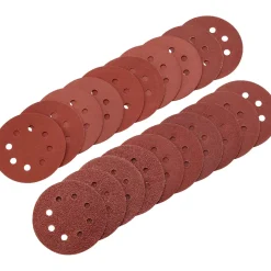 Dischi abrasivi per levigatrice rotorbitale LUX-TOOLS 115 mm confezione risparmi