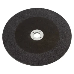 Disco da sbavo in fibra LUX-TOOLS a centro depresso per metallo Ø 115 mm
