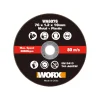 Disco flessibile per metallo Worx 76x1,2x10 mm