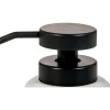 Dispenser per sapone liquido Concrete in cemento e resine di colore bianco