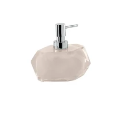 Dispenser sapone Chanelle in resina tortora