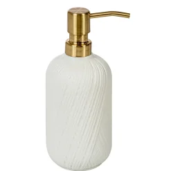 Dispenser sapone Filemi in resina bianco