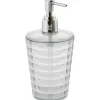 Dispenser sapone Glady in resina trasparente