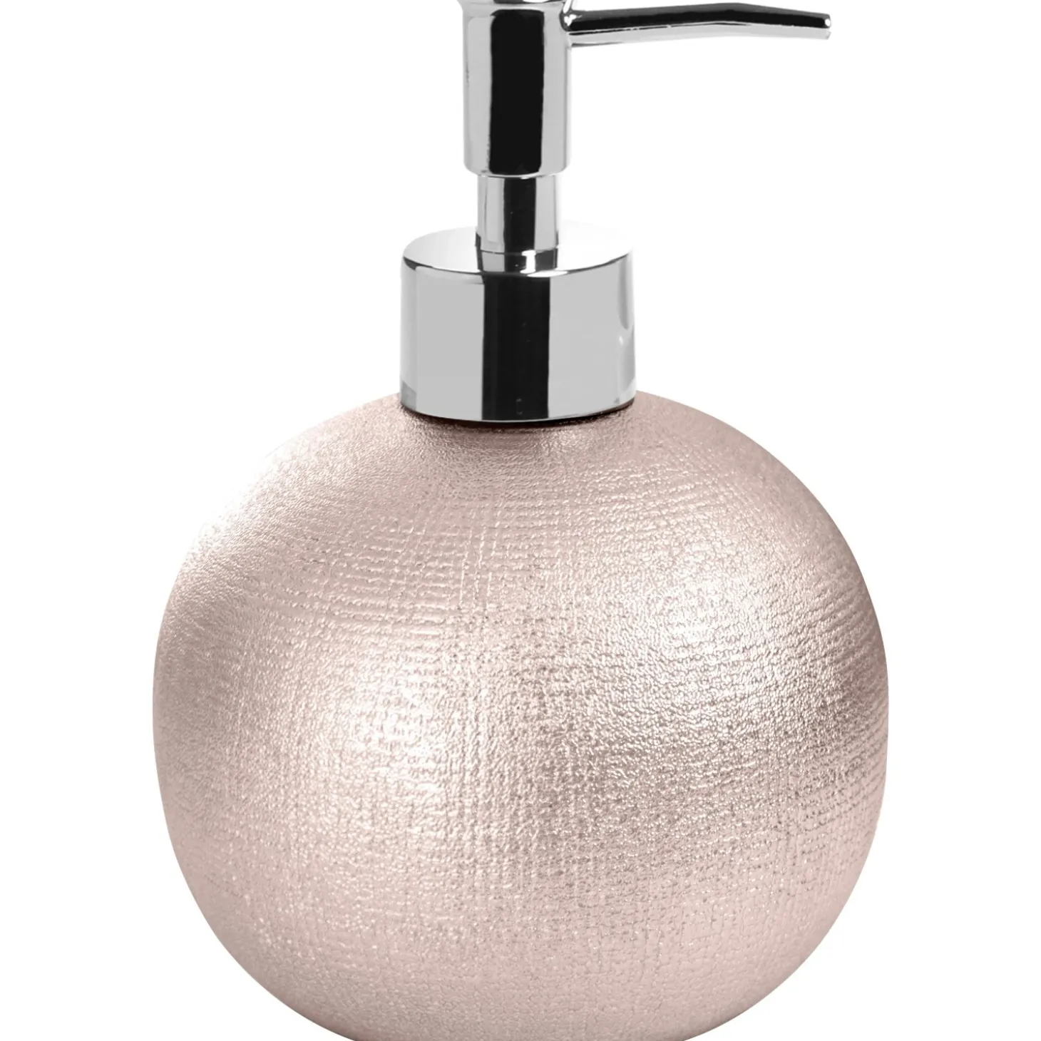 Dispenser sapone Glitter in ceramica rosa