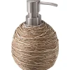 Dispenser sapone Idra in resina beige
