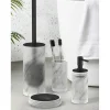 Dispenser sapone Marmor in vetro satinato grigio