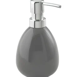 Dispenser sapone Polaris in ceramica grigio