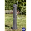 Doccia da giardino solare in polietilene nero 19 l