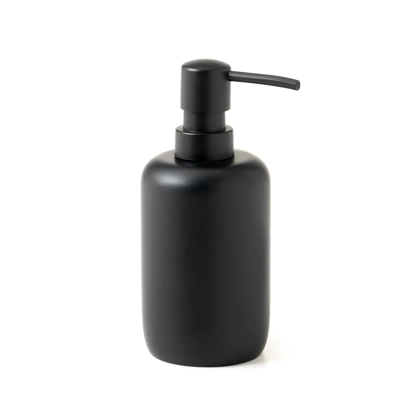 Dosasapone bagno Brenda in resina 350 ml nero matt