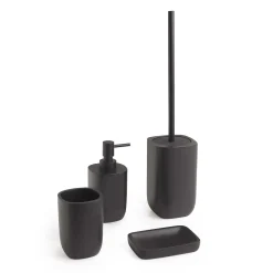 Dosasapone bagno Ylenia in resina 310 ml nero matt