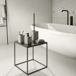 Dosasapone bagno Zoe in resina 250 ml bianco